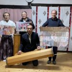 巨大おみくじお披露目写真